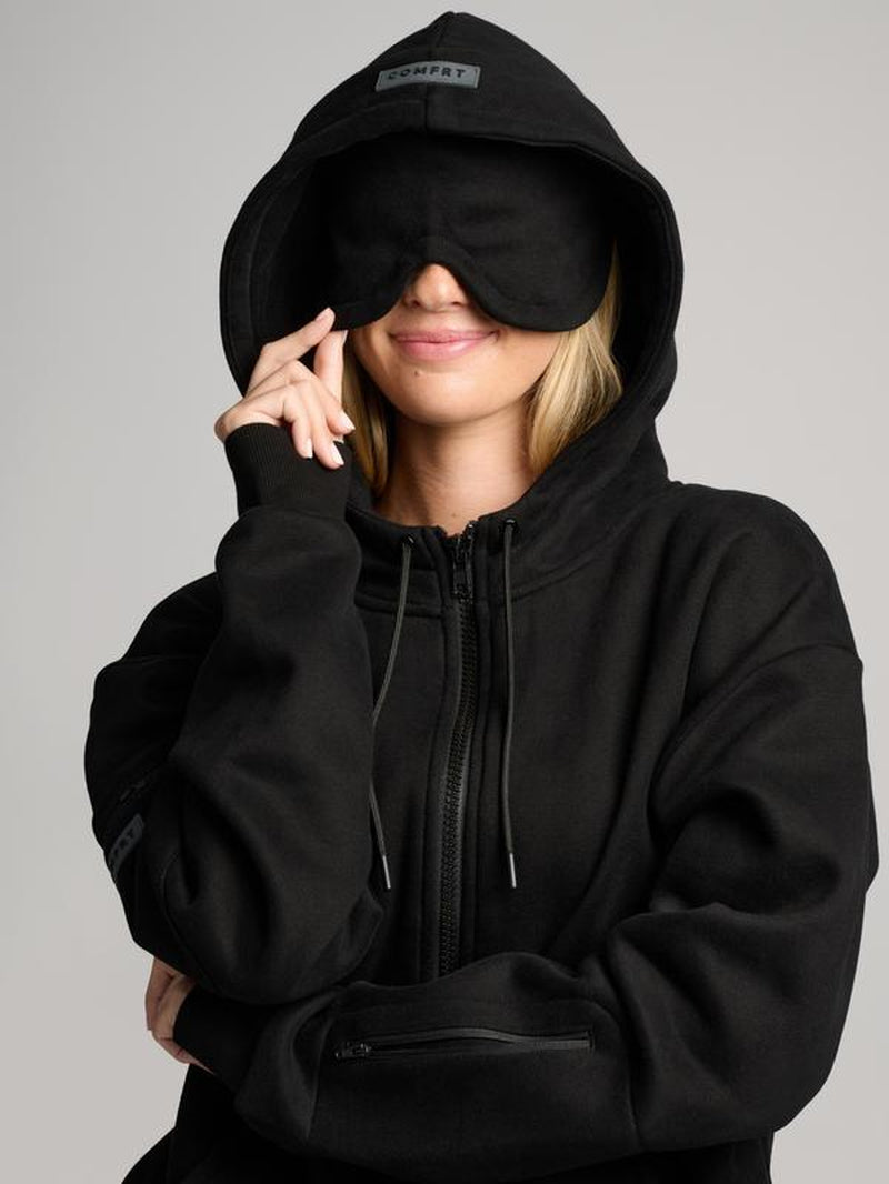 Comfrt | Airplane Mode Travel Zip Hoodie