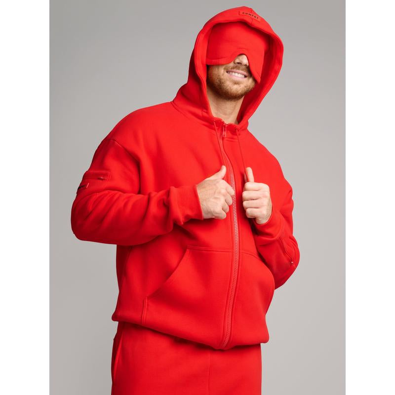Comfrt | Airplane Mode Travel Zip Hoodie