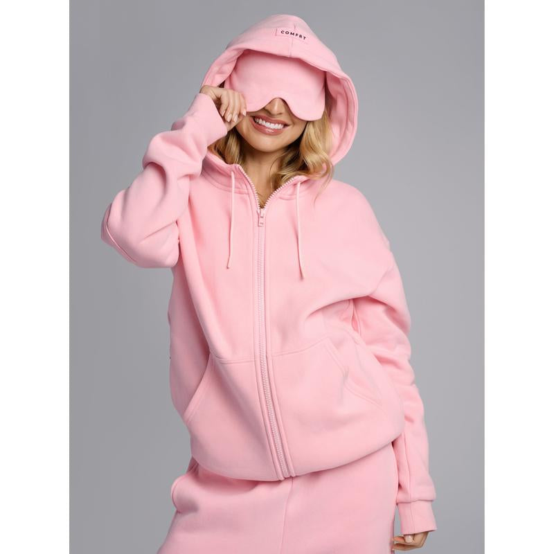 Comfrt | Airplane Mode Travel Zip Hoodie