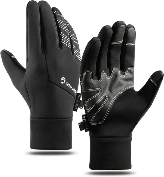 Winter Warm Gloves,Cold Weather Gloves for Men Women,Touchscreen Waterproof Windproof Gloves for Driving Cycling