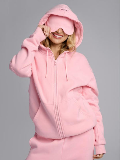 Comfrt | Airplane Mode Travel Zip Hoodie